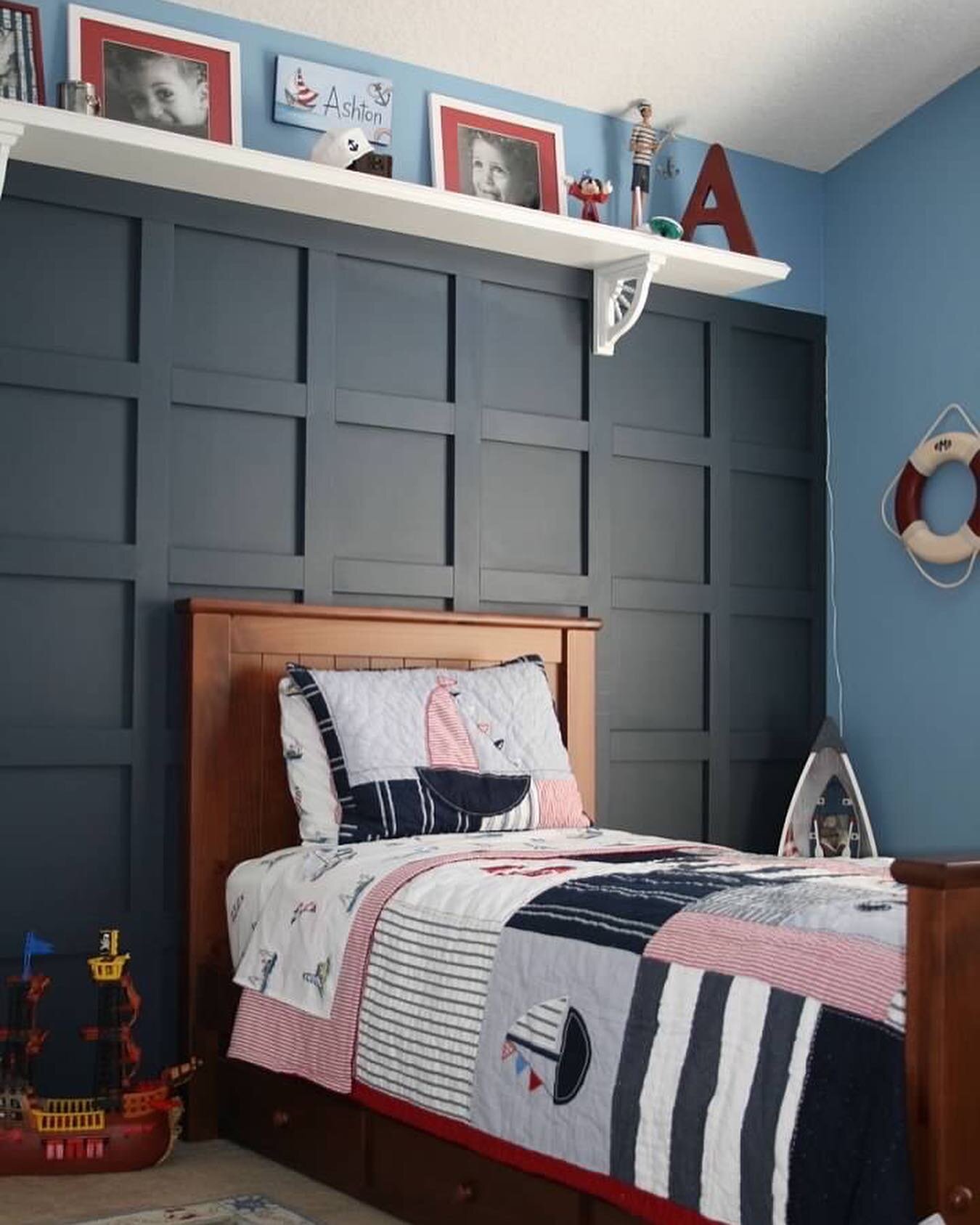 An oldie, but a goodie&hellip;.One of my favorite rooms I have designed was a boating theme, in our first Florida home for our son Ashton.&nbsp;&nbsp;This room design began with Ashton&rsquo;s Nursery and eased into each phase of his growth.&nbsp;&nb