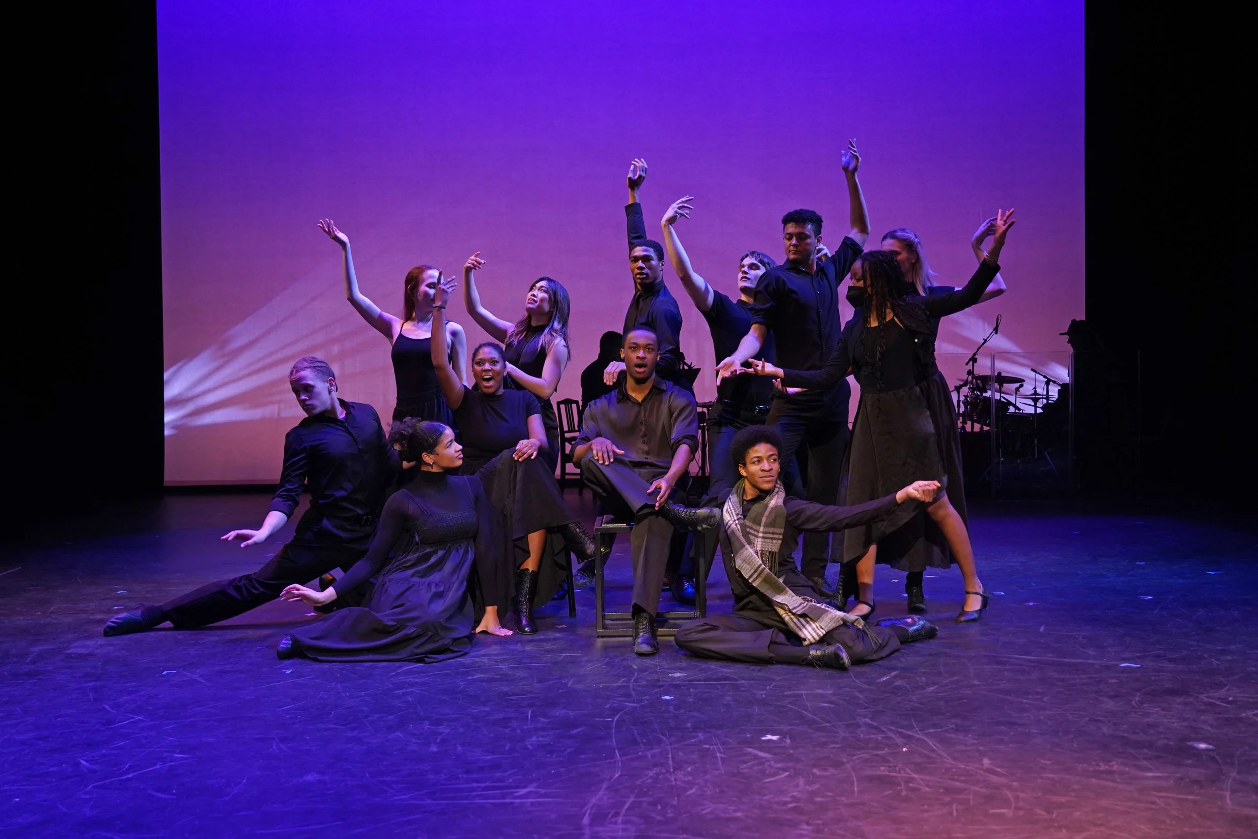 "Dark in the City of Lights"
2026 UM New Works Festival 
Photo Credit - Peter Smith 