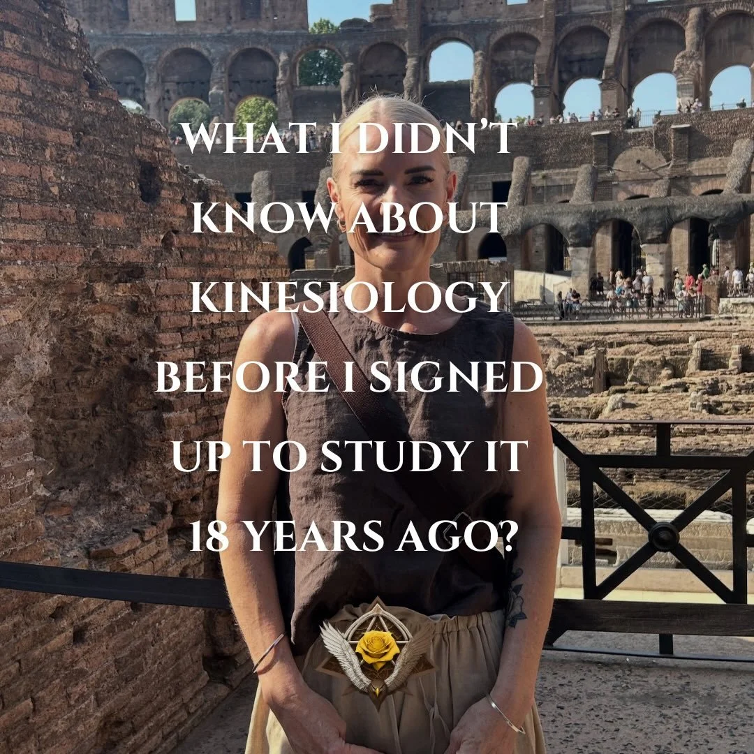 I have always believed that Kinesiology is a modality that chooses you. 

It comes into your life to learn it when the student is ready. 

It begins as a whisper, an idea, a thread of possibility.

The whisper becomes louder, insistent, an almost nag