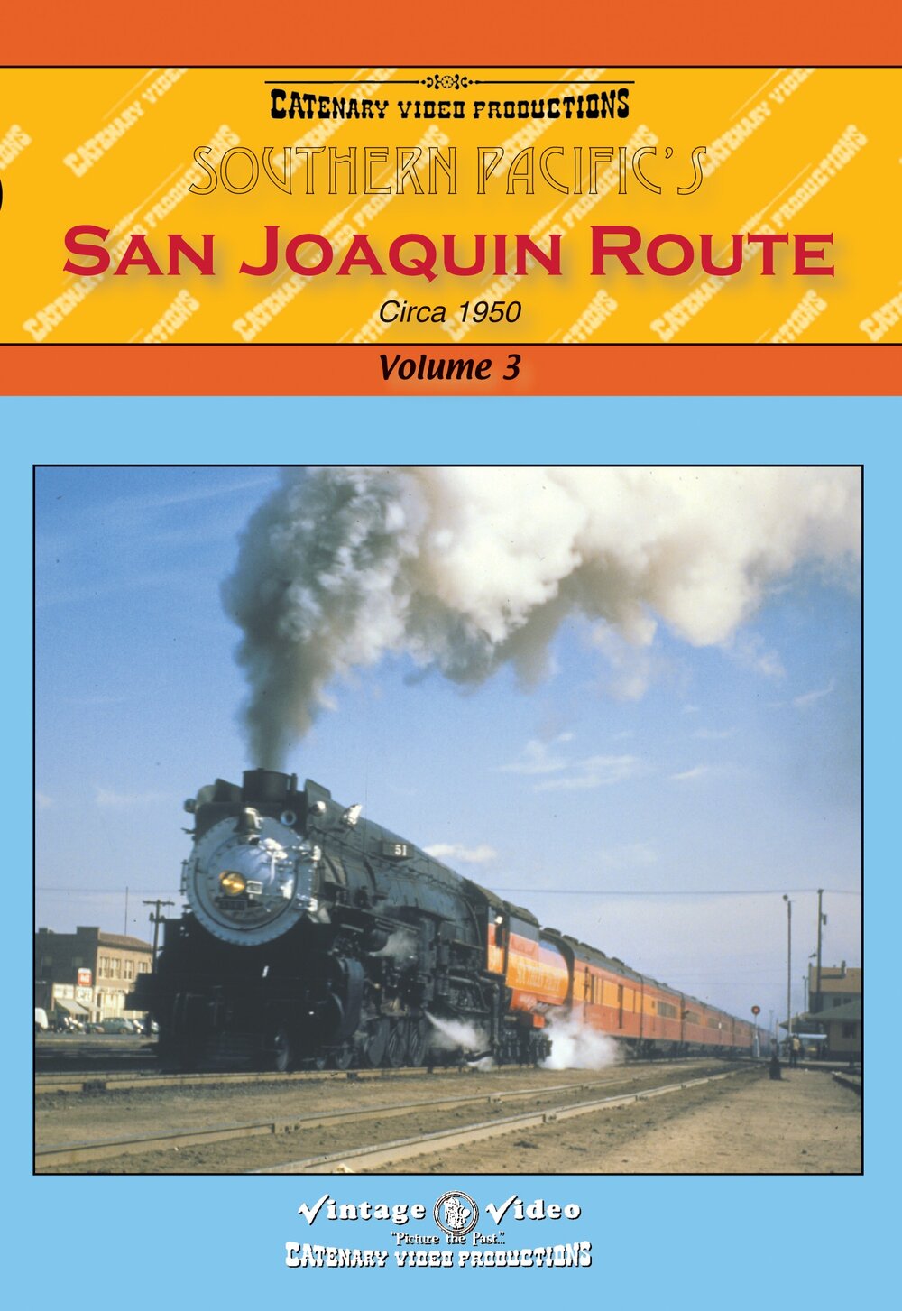 Southern Pacific 5 Volumes Catenary Video