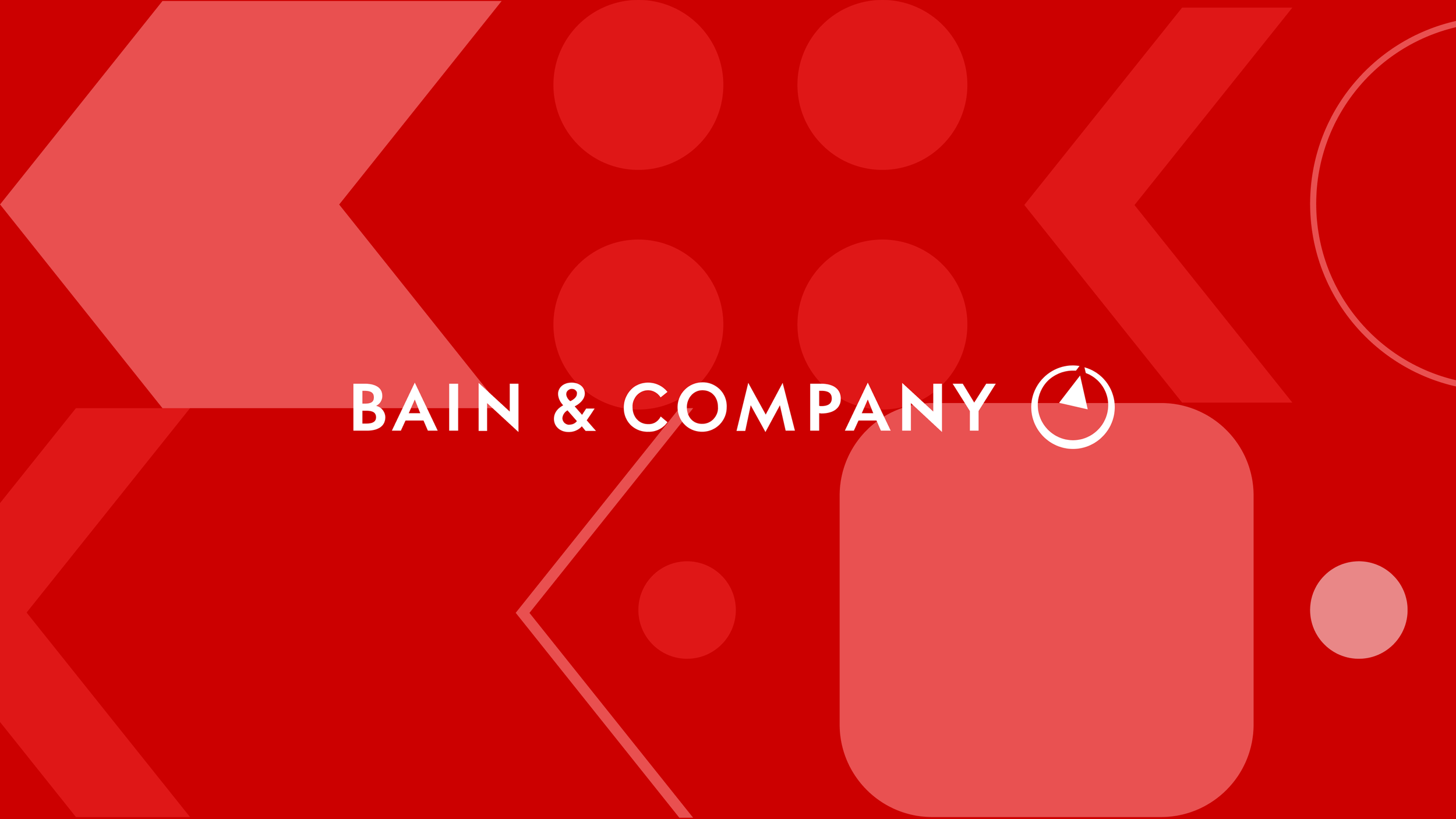 Bain & Company (Creative Direction, Design, Brand Strategy)