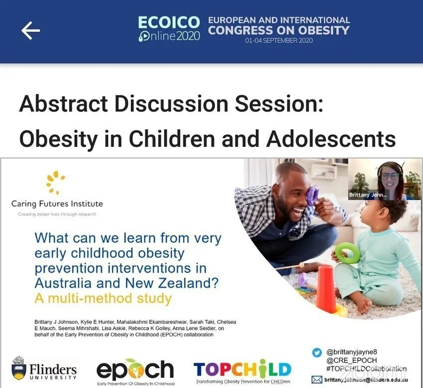 European and International Congress on Obesity (ECOICO) Virtual Congress 2020