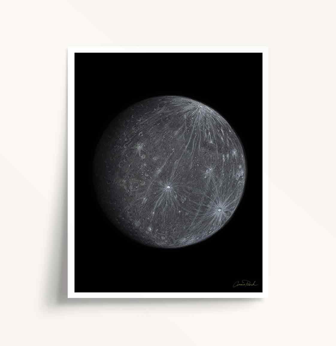 Moon Fine Art Print — Connie Resch Art + Illustration