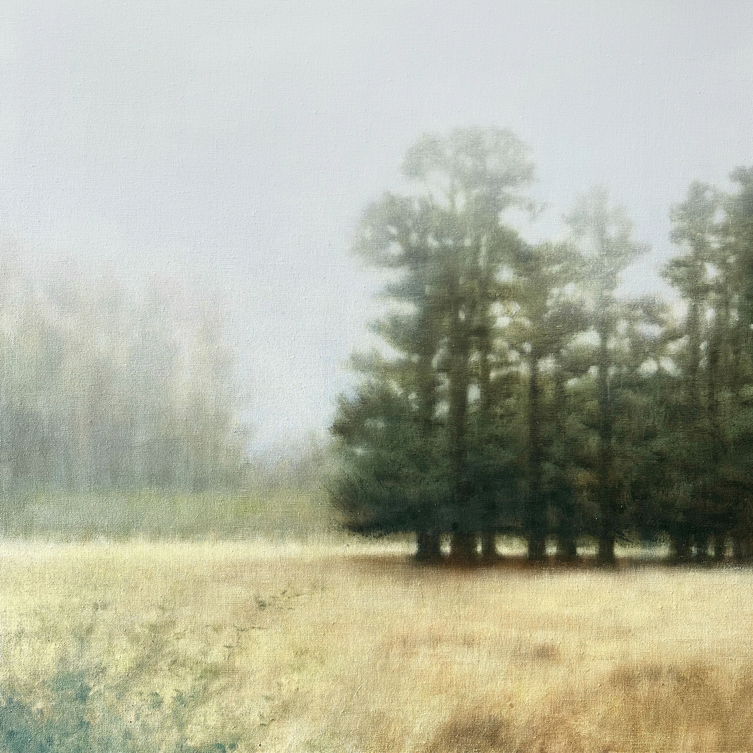 Gather of Pines painting by Romany Mollison