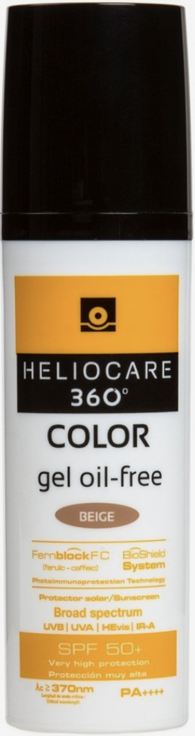 Heliocare 360 Color Gel Oil Free SPF 50