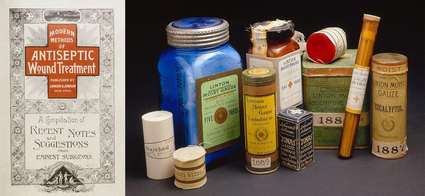 Sårbehandling har alltid vært en av hovedgesjeftene til Johnson Johnson.