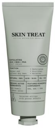 Skin Treat Exfoliating AHA + BHA + PHA Foot Cream