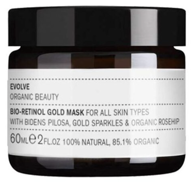 Evolve Beauty Bio Retinol Gold Face Mask