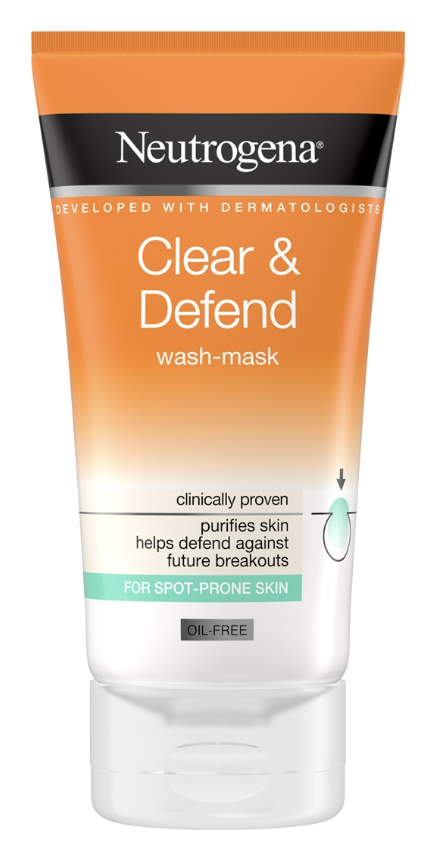 Neutrogena Clear &amp; Defend 2 in 1 Wash Mask