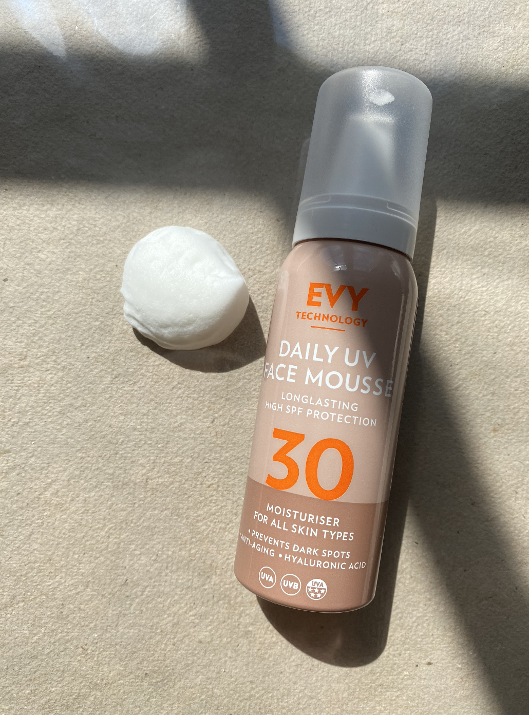 EVY Daily Defense Face Mousse SPF 30