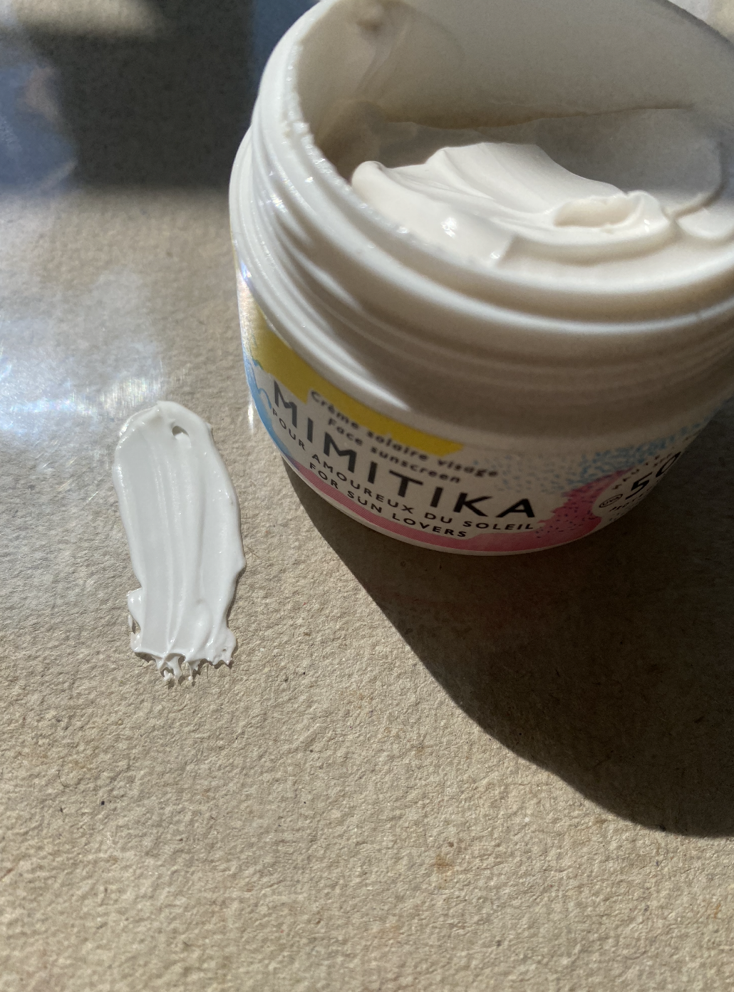 Mimitika Sun Face Cream SPF 50