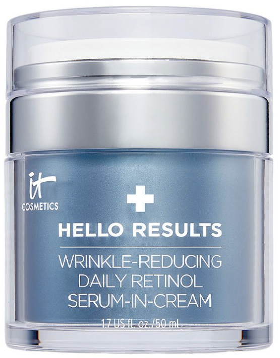 It Cometics Hello Results Wrinkle Reducing Daily Retinol Serum In A Cream