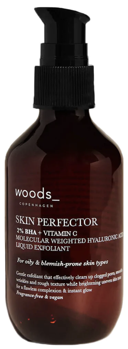 Woods Skin Perfector 2% BHA + Vitamin C Liquid Exfoliant