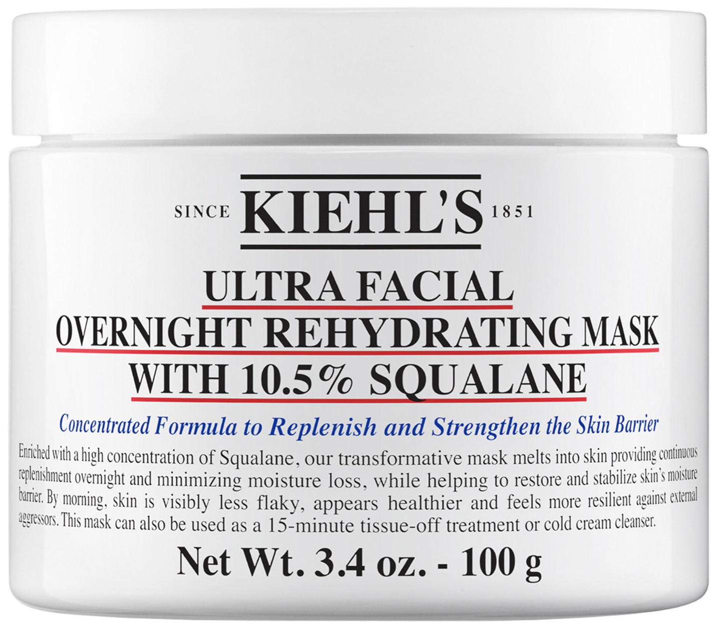 Kiehl's Ultra Overnight Rehydrating Mask
