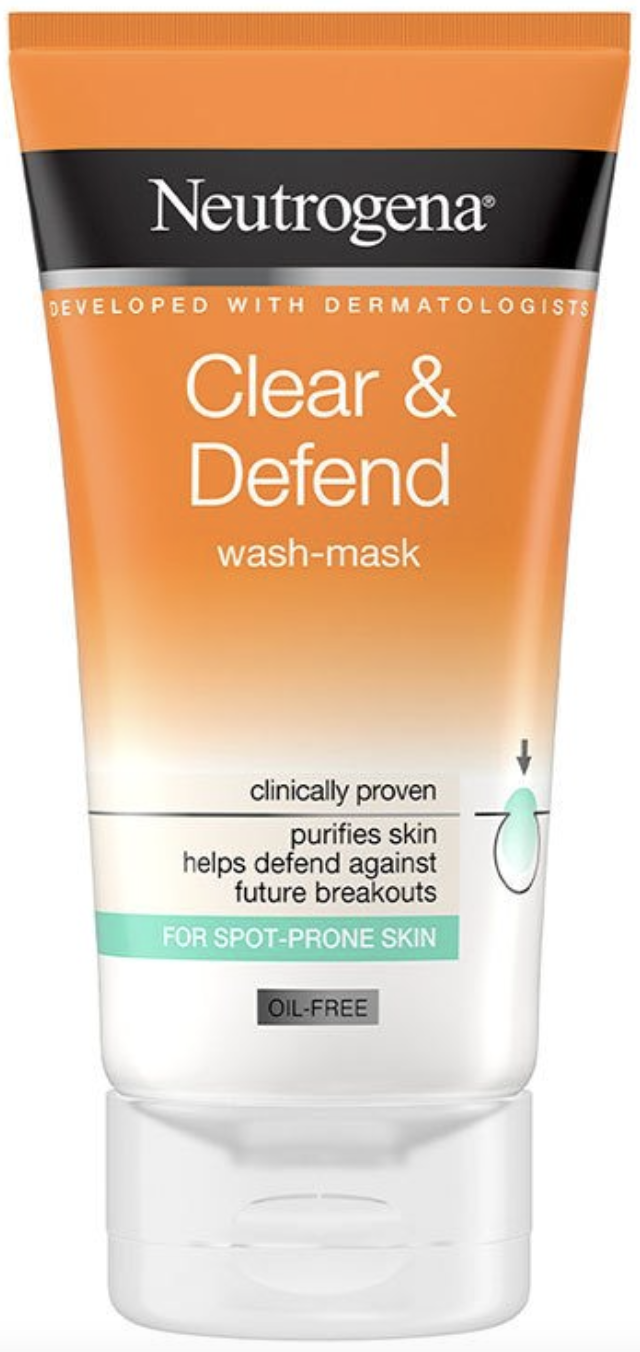 Neutrogena Clear & Defend Wash Mask