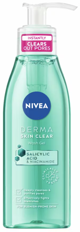 NIVEA Derma Skin Clear Wash Gel