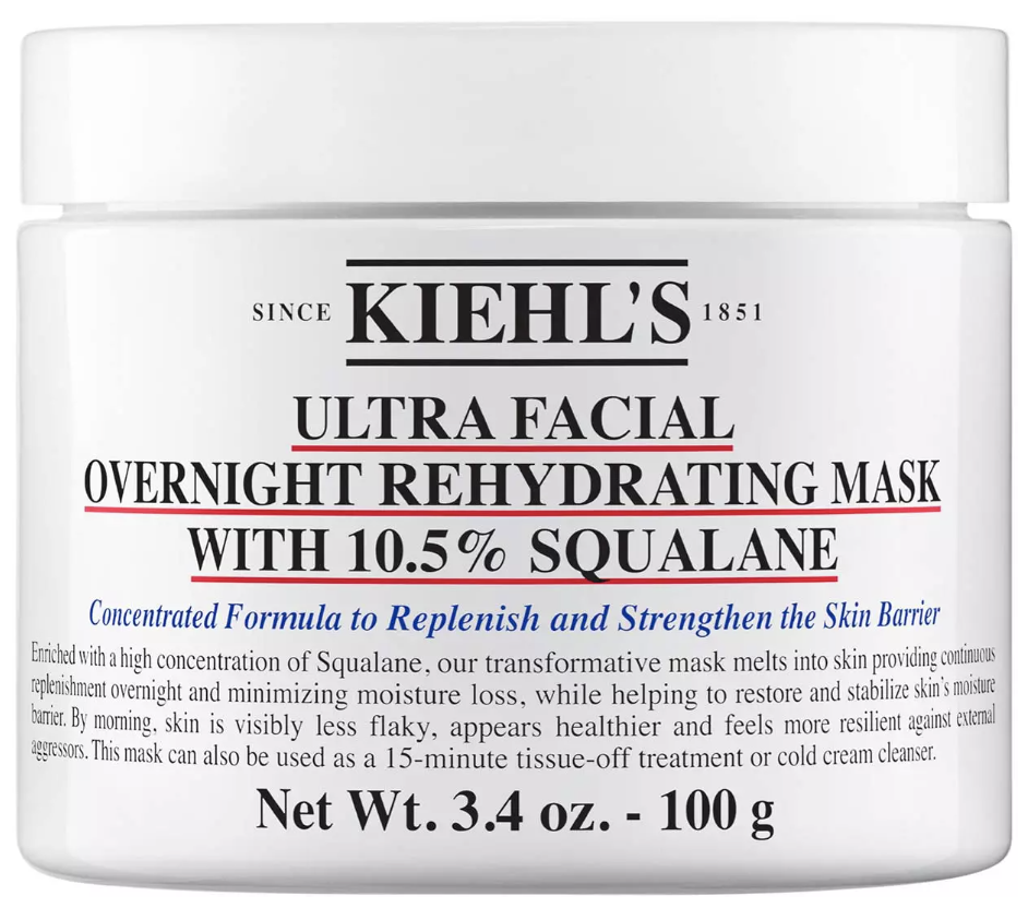Kiehl's Ultra Facial Overnight Rehydrating Mask 10,5% Squalane