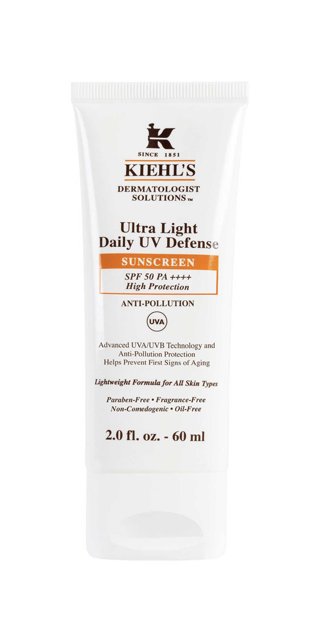 Kiehl's Ultra Light Daily UV Defense SPF50 - 465,- En solkrem som er lett og passer de fleste.