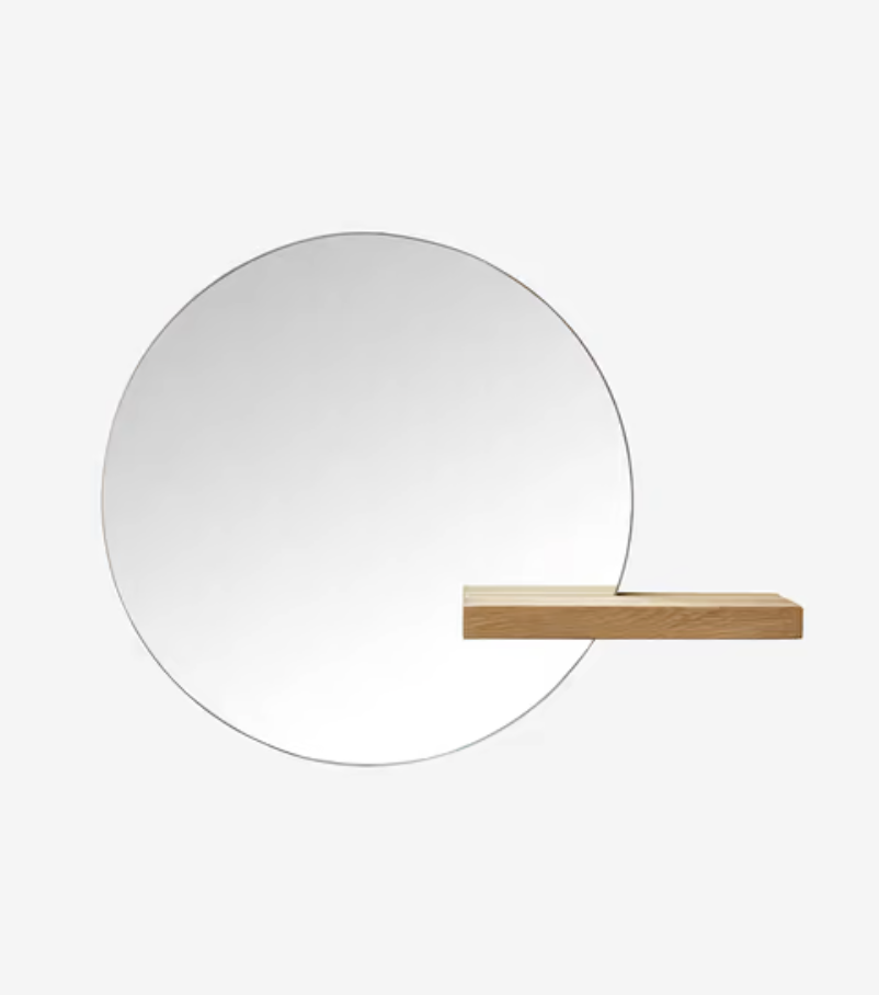 Shift speil med hylle - 2183,- Om det er trengsel på badet og du trenger alternative steder for kreming