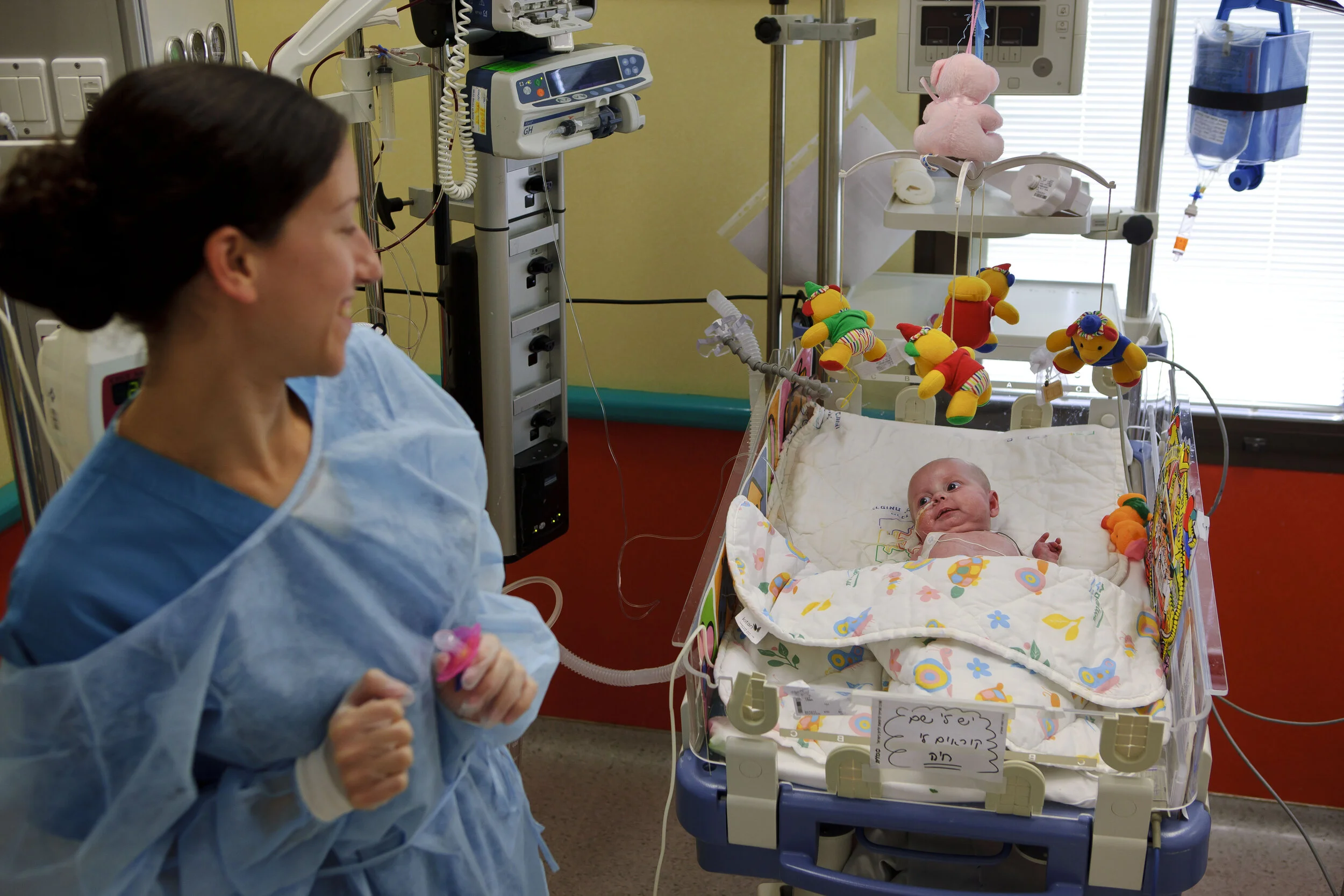 Infant Chaya   4-month-old Chaya has been in the care of Schneider Children's almost from birth. At the age of two weeks, her parents named her Chaya (meaning "life").   Heartbeat  © Photo by Ziv Koren