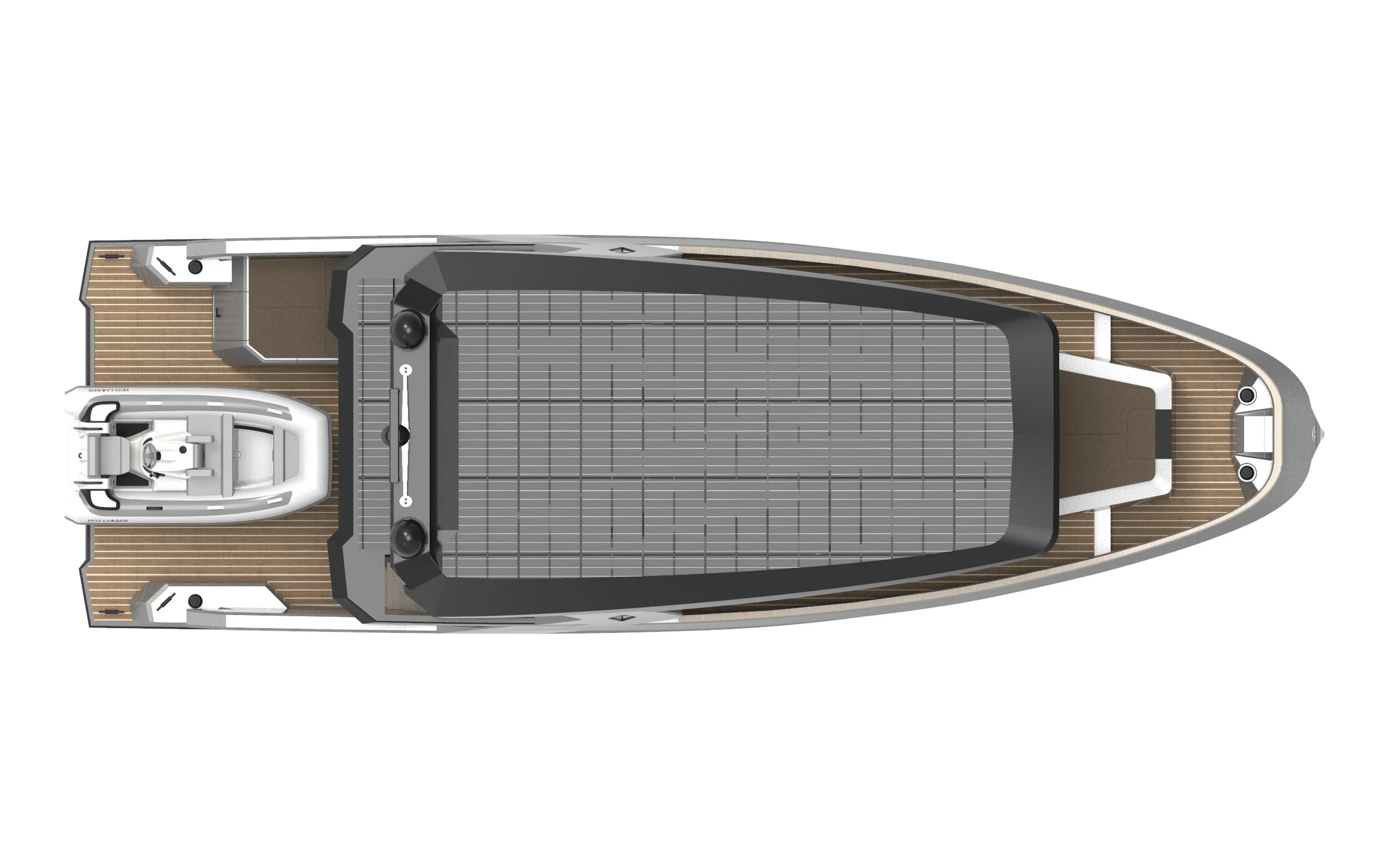 ECO CRUISE 50 Alva Yachts Top View