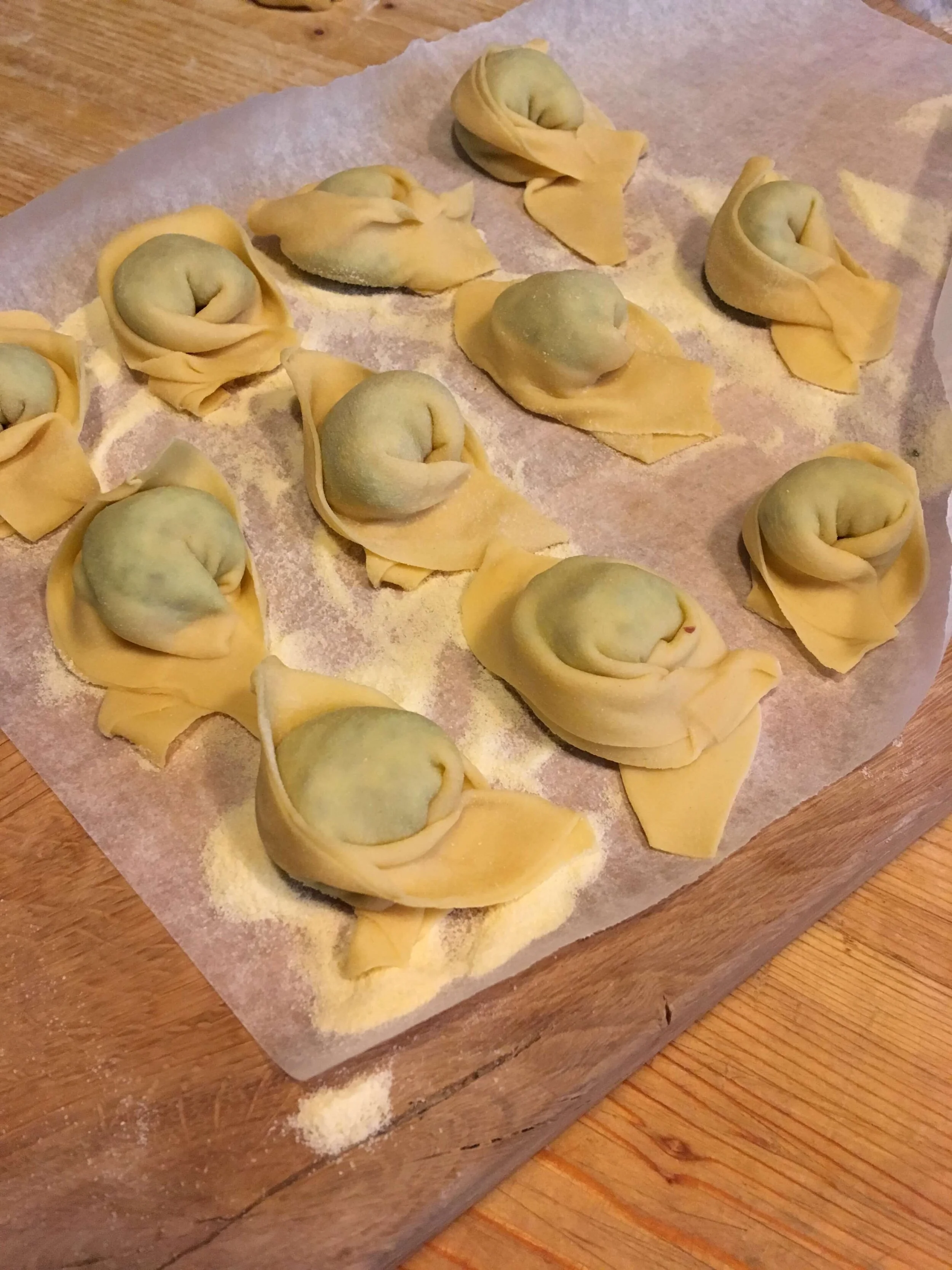Tortelli with ricotta and herbs Recipe