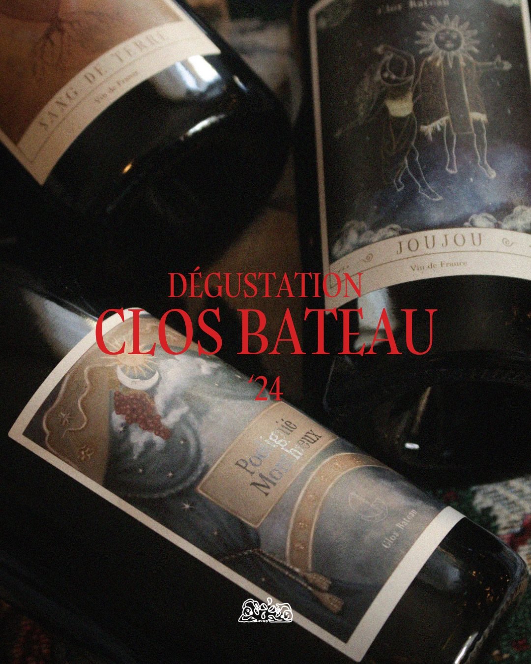 Vendredi 13 f&eacute;vrier, d&eacute;gustation du mill&eacute;sime 2024 de Clos Bateau &agrave; Nino Jonction. Comme toujours, rendez-vous de 17h30 &agrave; 19h30, d&eacute;gustation ouverte &agrave; toutes et tous. Install&eacute;s &agrave; Lantigni
