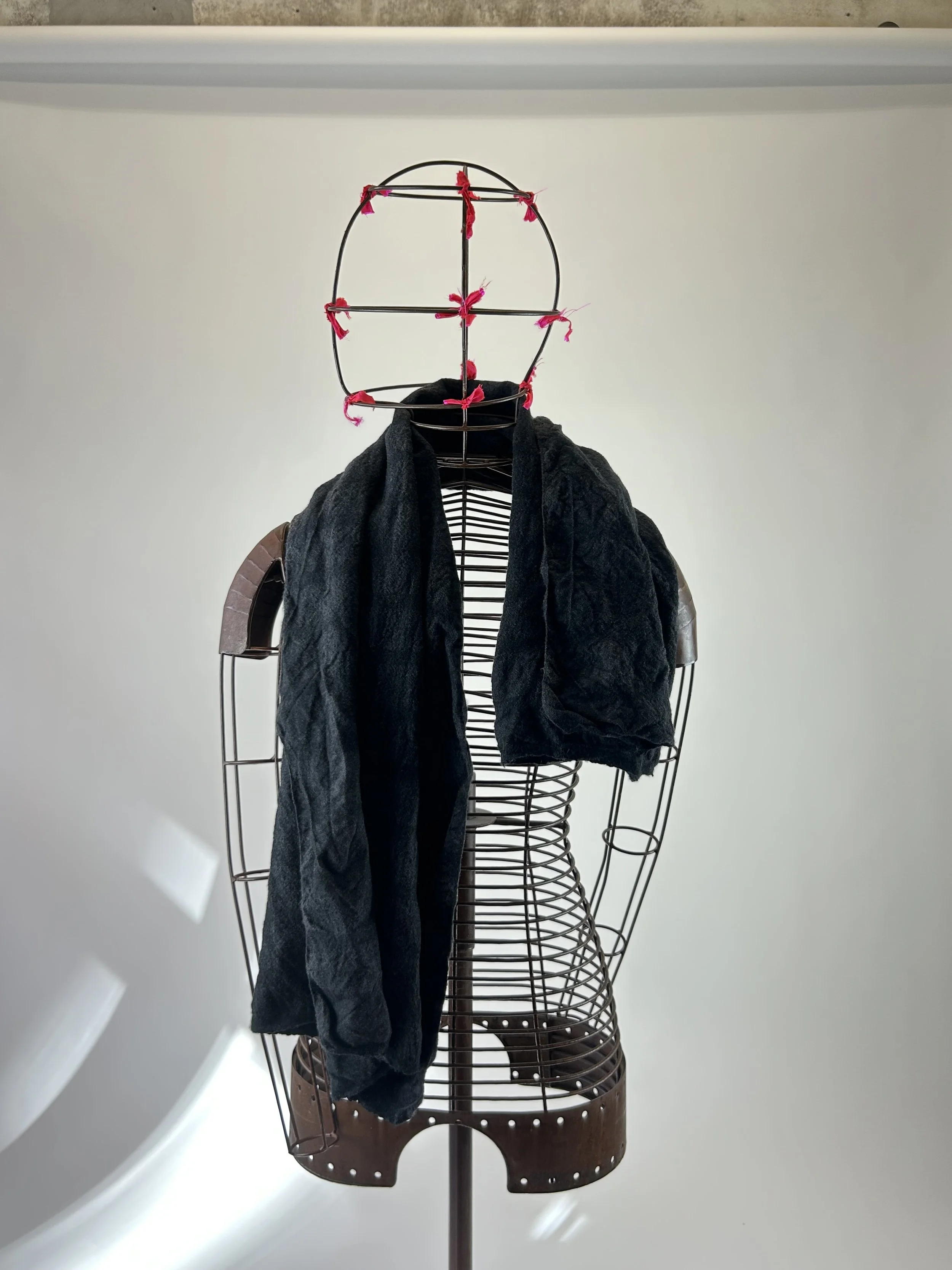 *daniela gregis feltet scarf anthracite