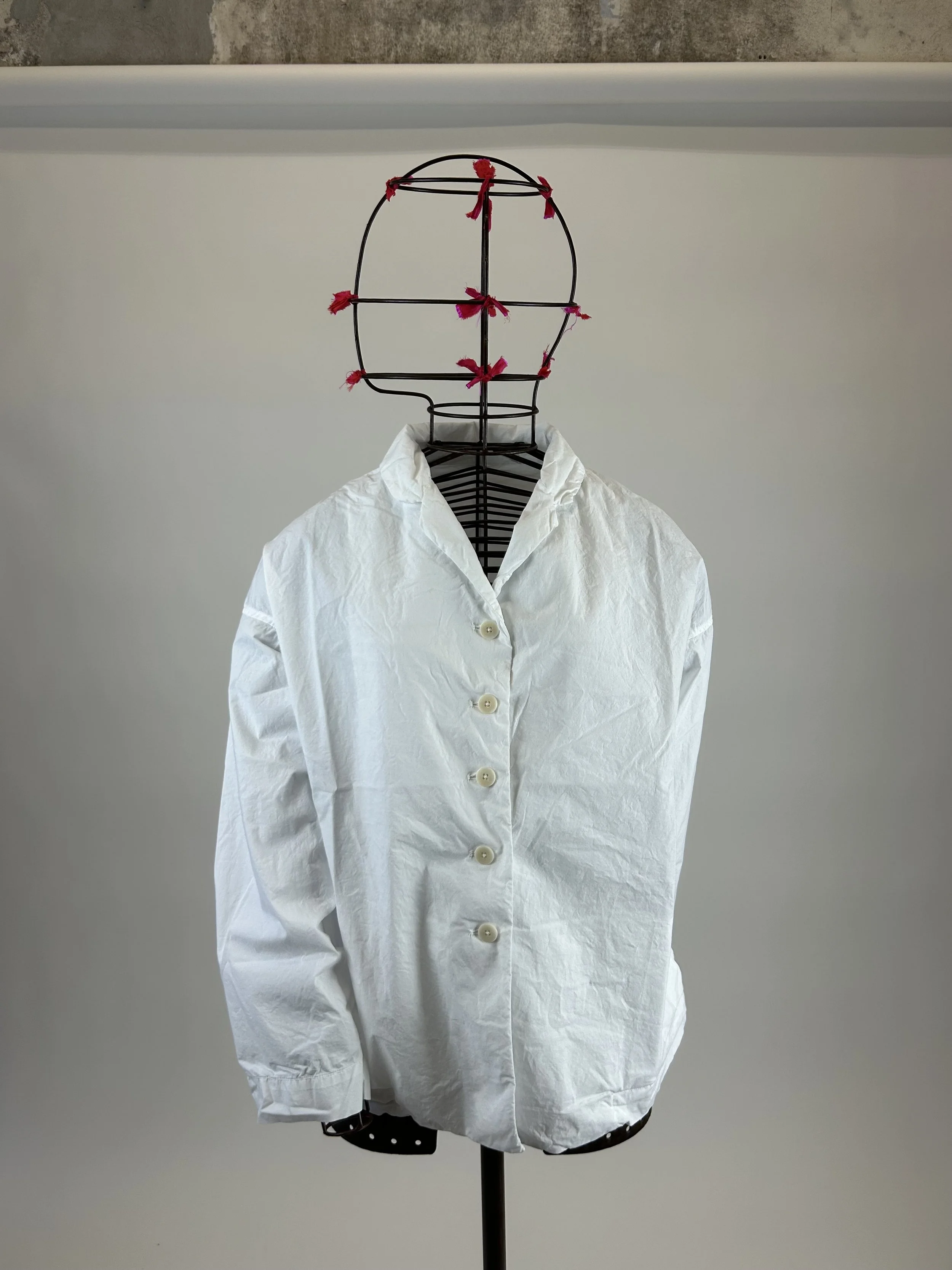 album di famiglia loose blazer white