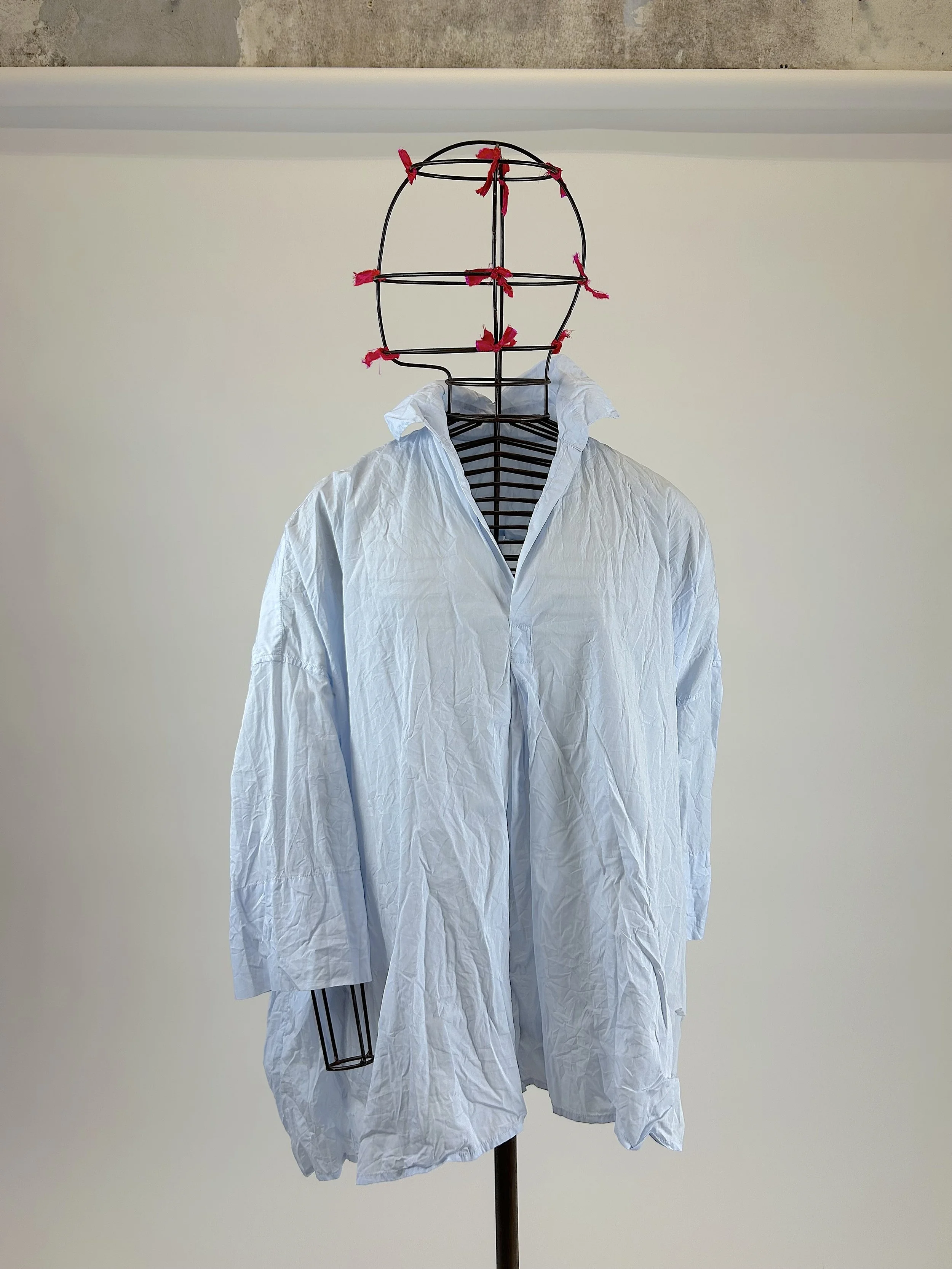 *daniela gregis pale blue shirt