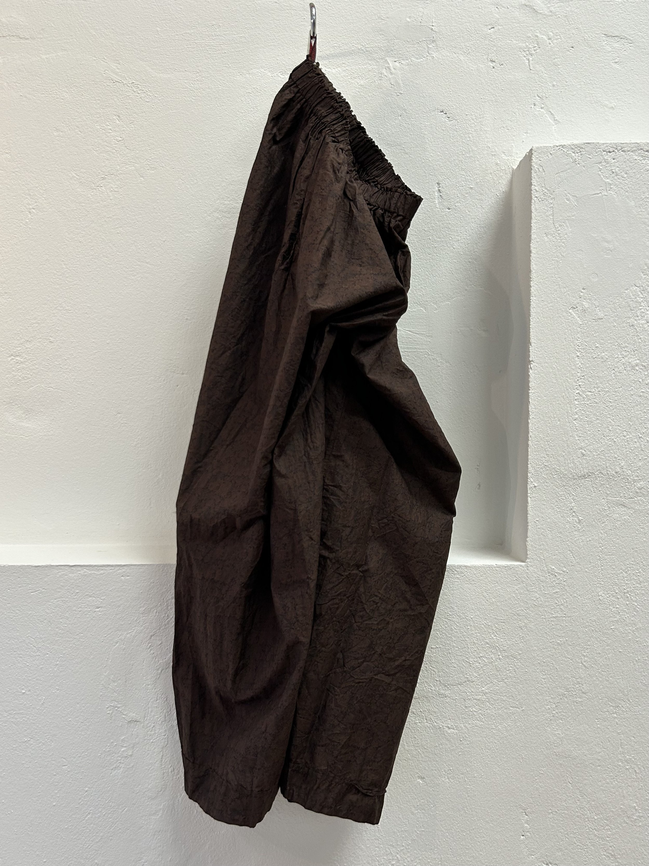 *daniela gregis brown floral trousers