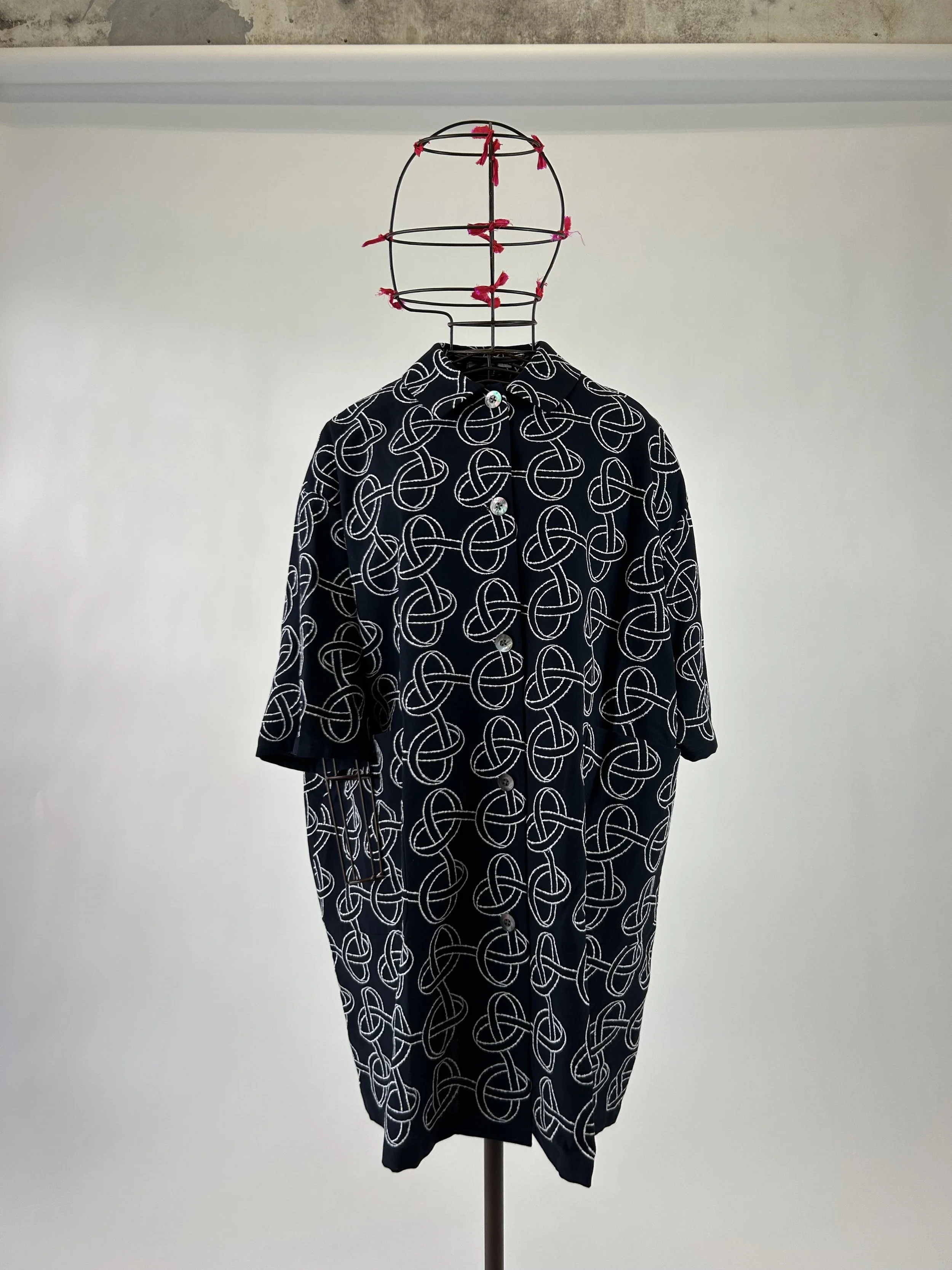 minä perhonen dark navy coat