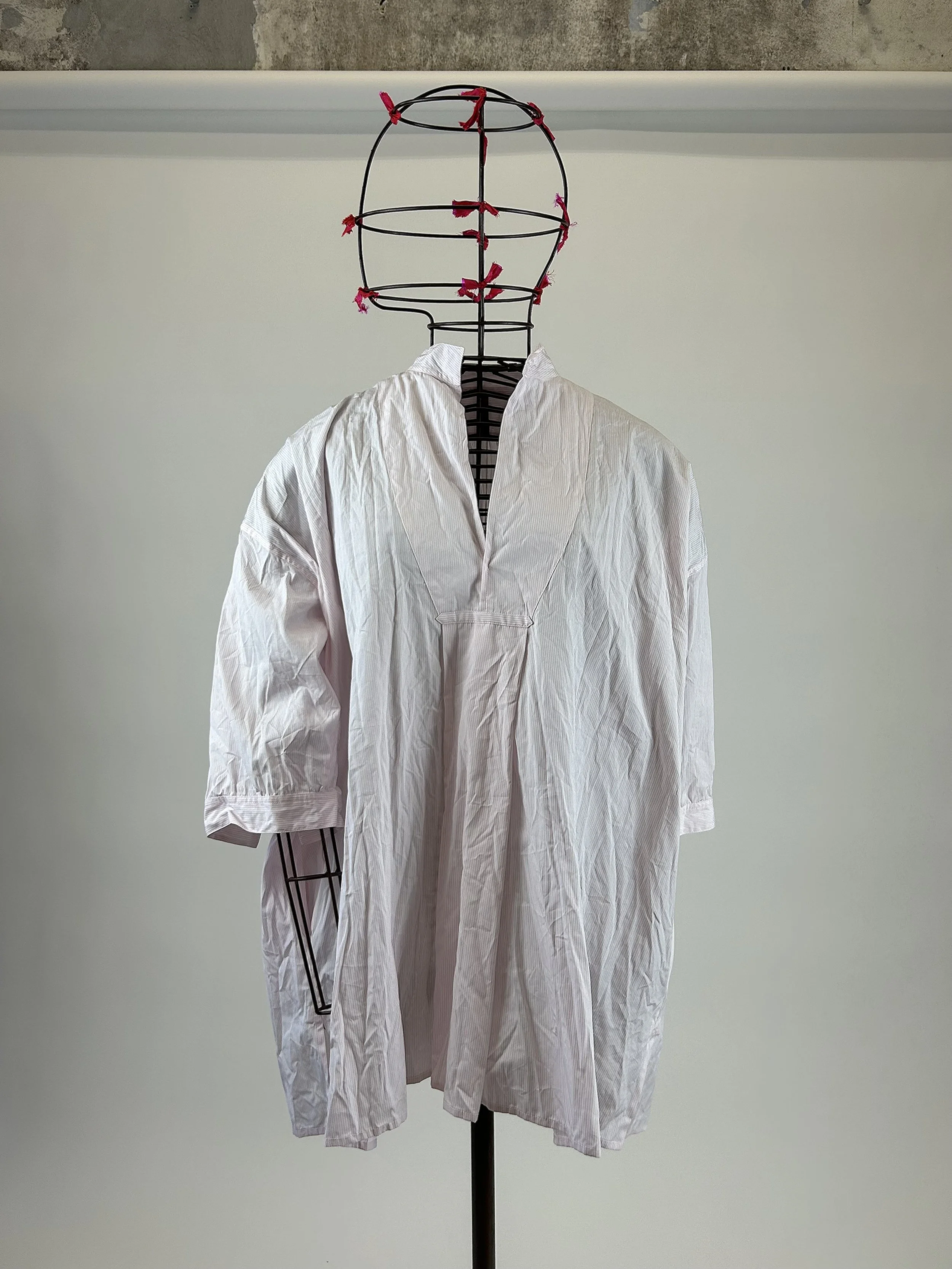 *daniela gregis pink fine striped shirt
