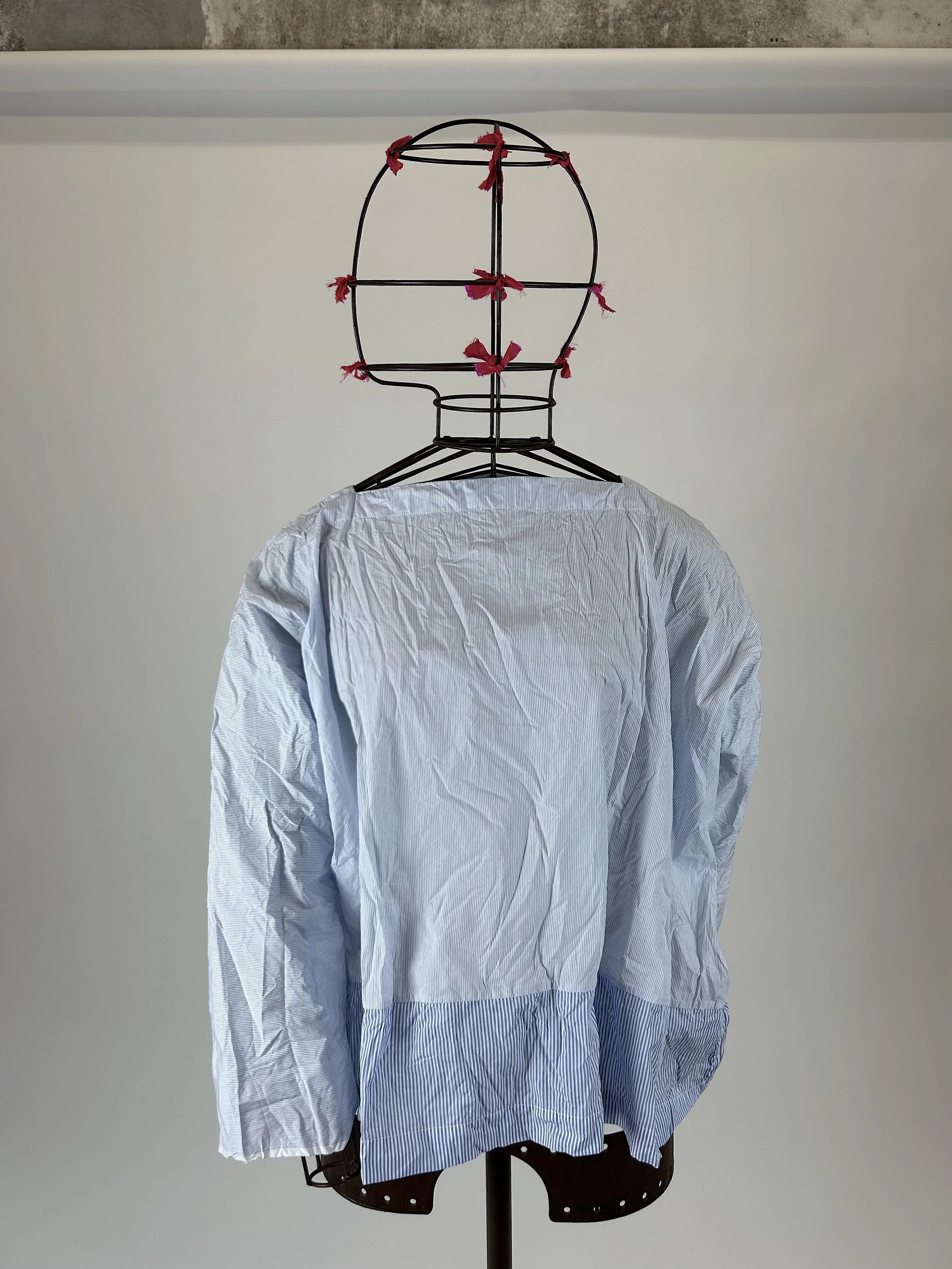 *daniela gregis striped reversible shirt
