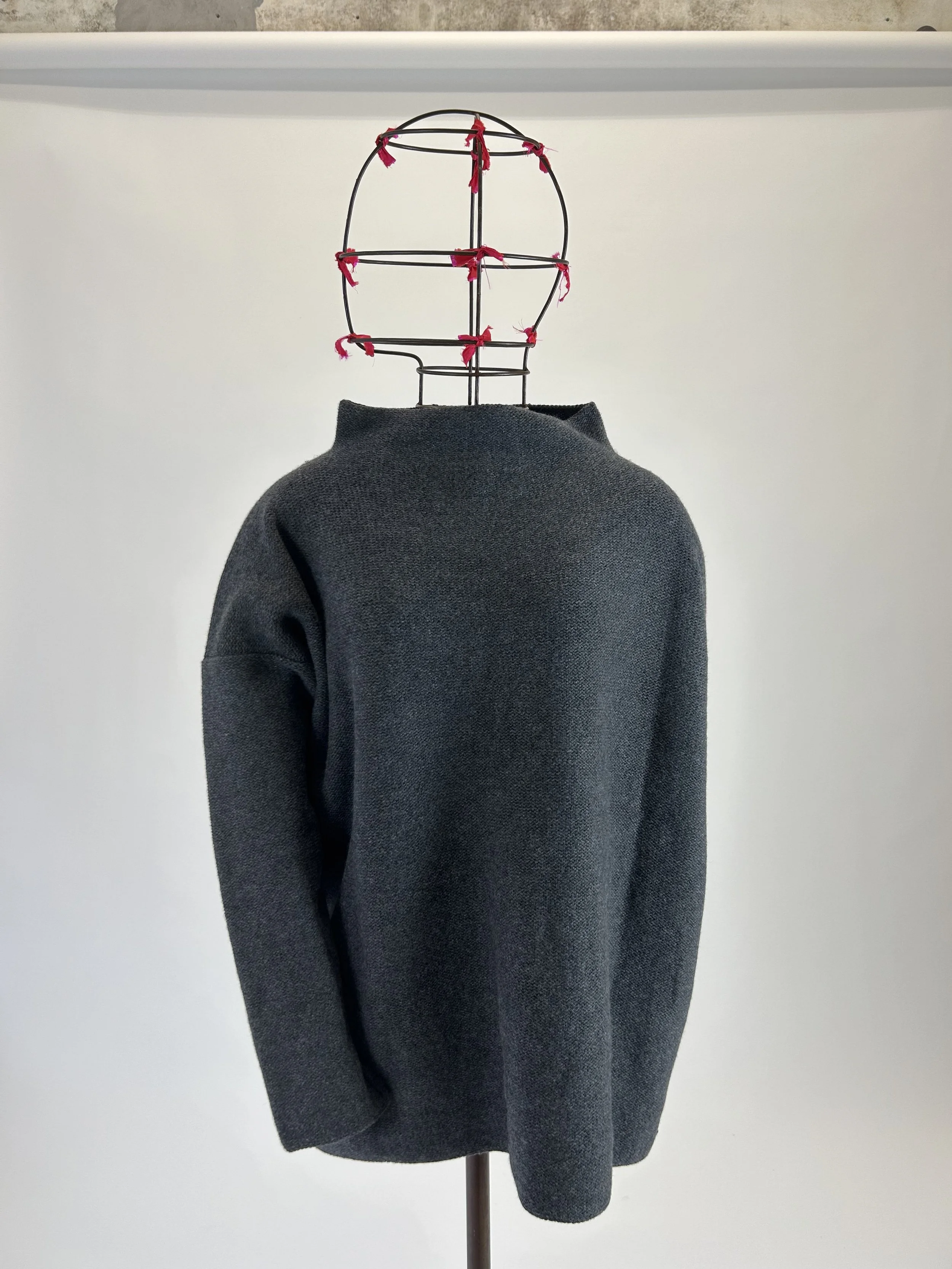 *daniela gregis knitted high neck anthracite