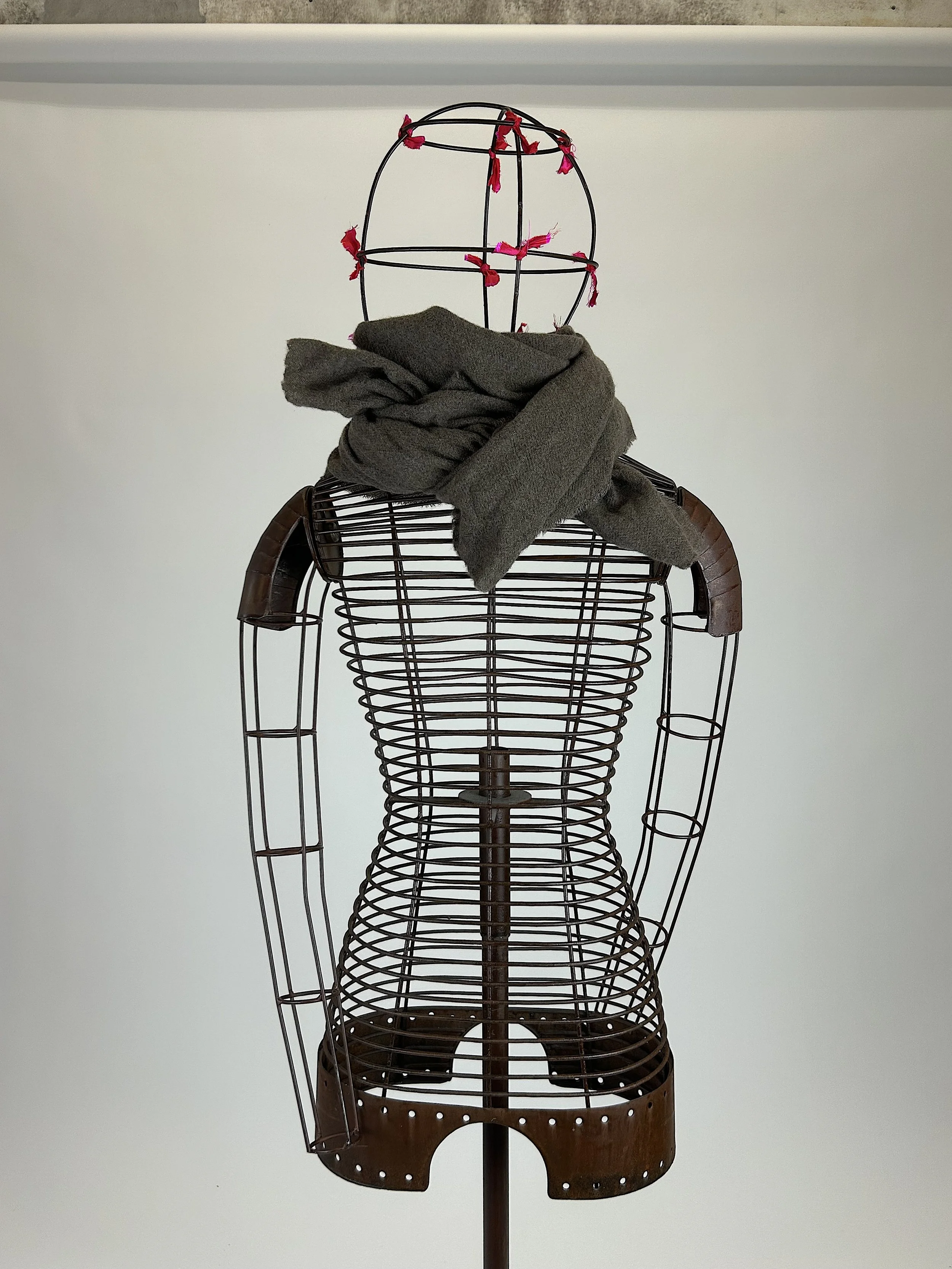 *daniela gregis shawl brown melange