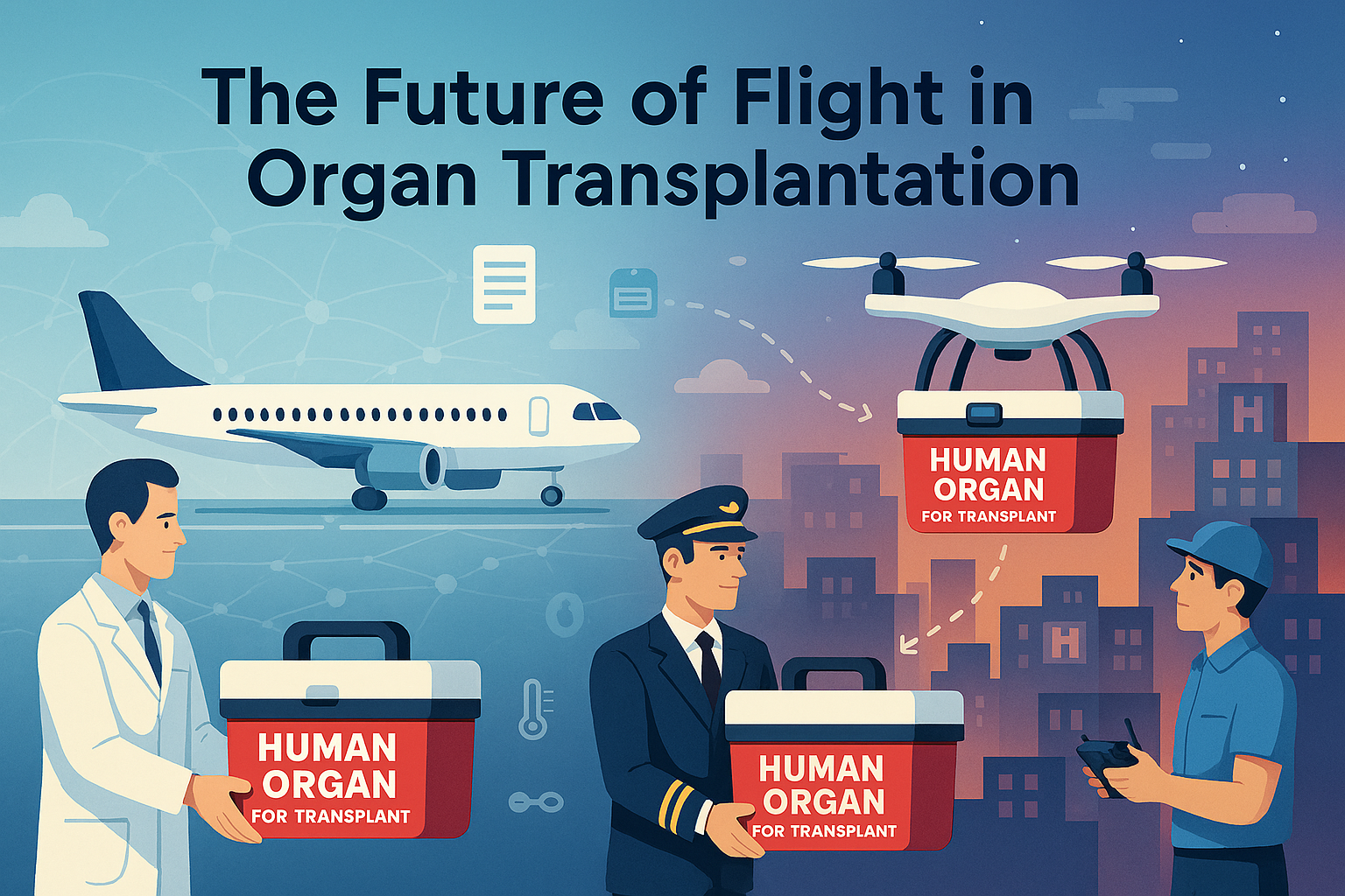 The Future of Flight in Organ Transplantation: From Commercial Airlines to Drone Technology