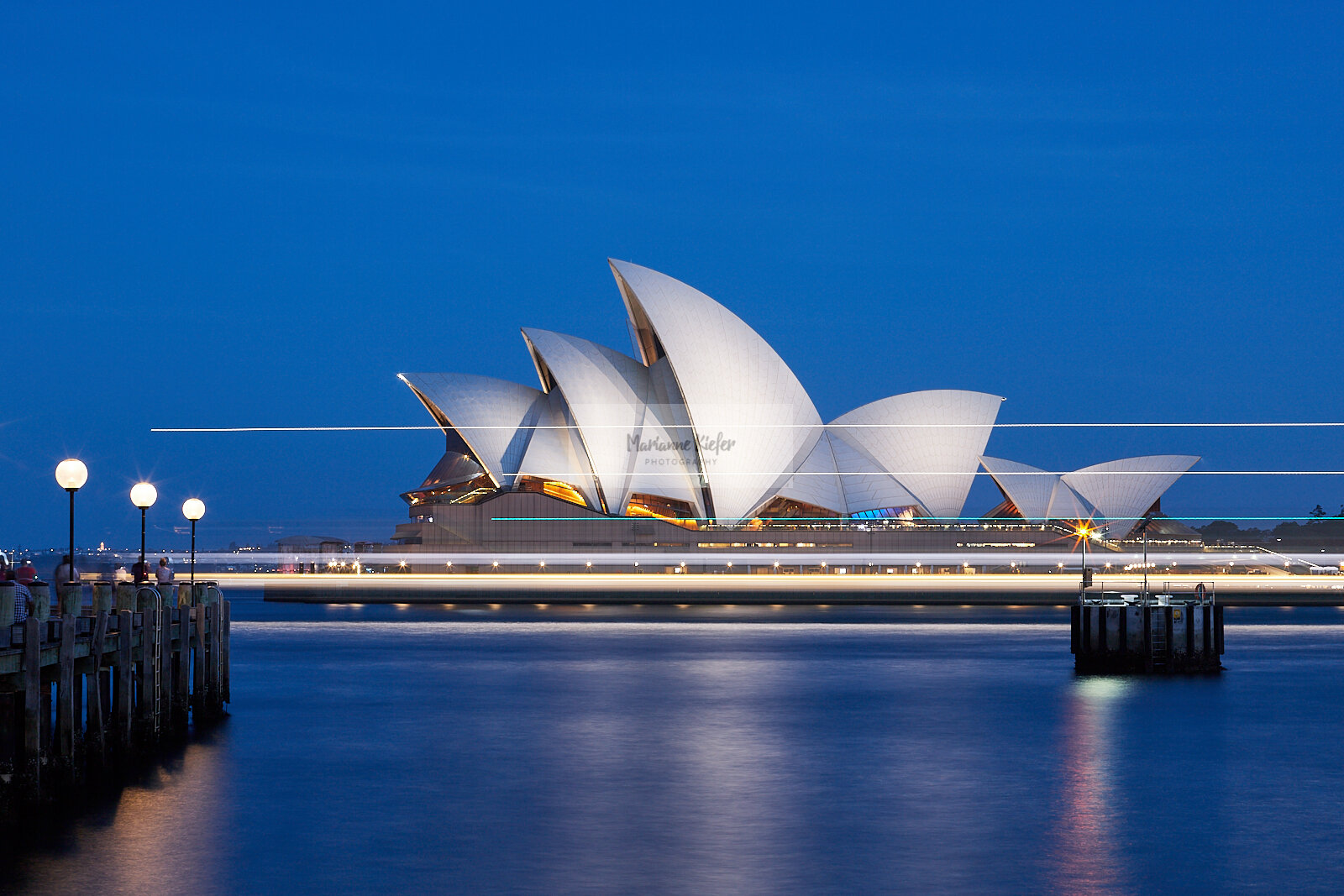 Sydney Opera House at blue hour