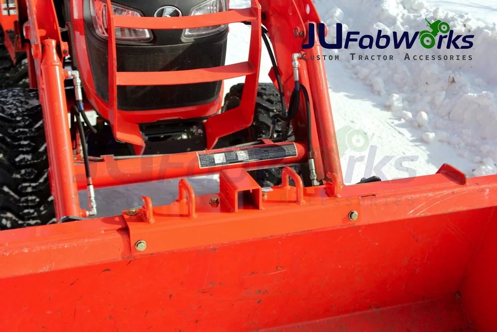 Bolt On Grab Hooks with Trailer Hitch Receiver, Tie Down Points and