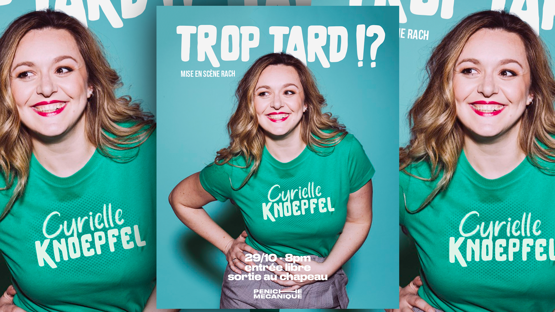 Trop Tard ? Seule en scène : Cyrielle Knoepfel