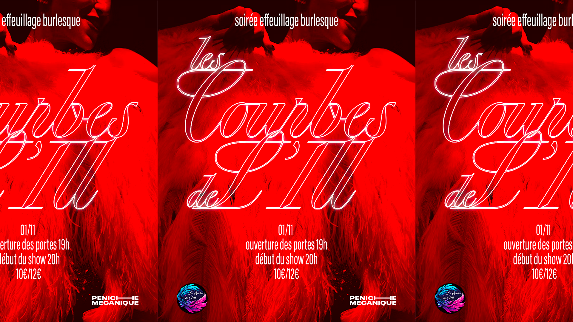 Soirée effeuillage Burlesque #4 présentée par Les Courbes de l'Ill