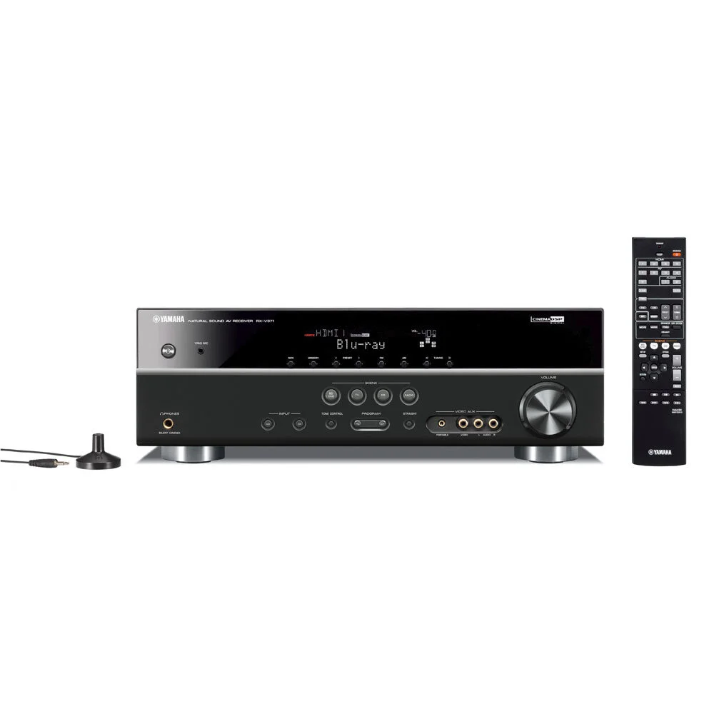Yamaha RX-V371 Black Home Cinema Reciever