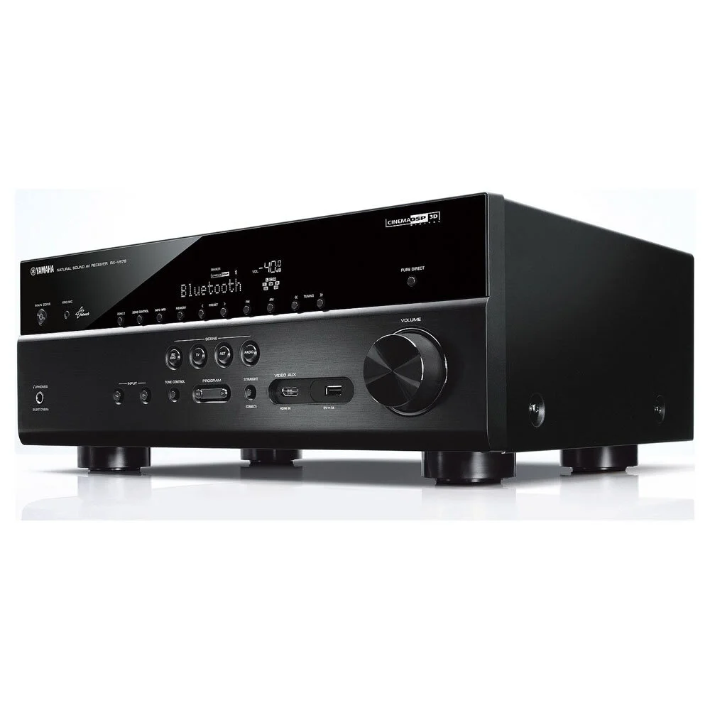 Yamaha RXV679 3D 7.2 Network AV Receiver RX-V679 Black