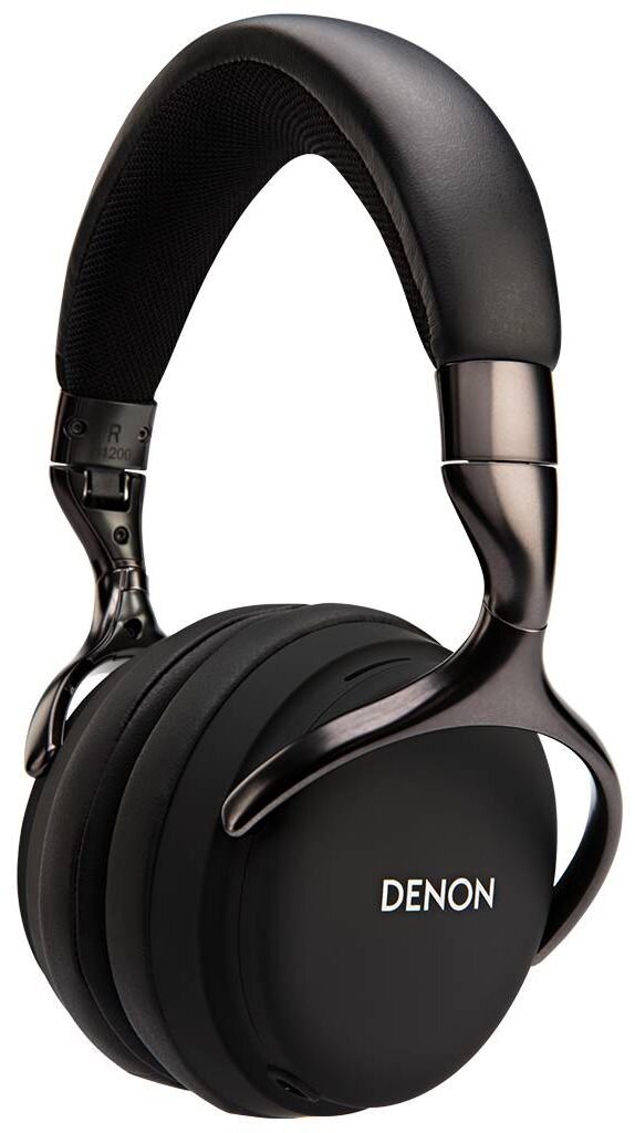 Denon AH-D1200 Over Ear Premium Headphones AHD1200 Black | Hyperfi