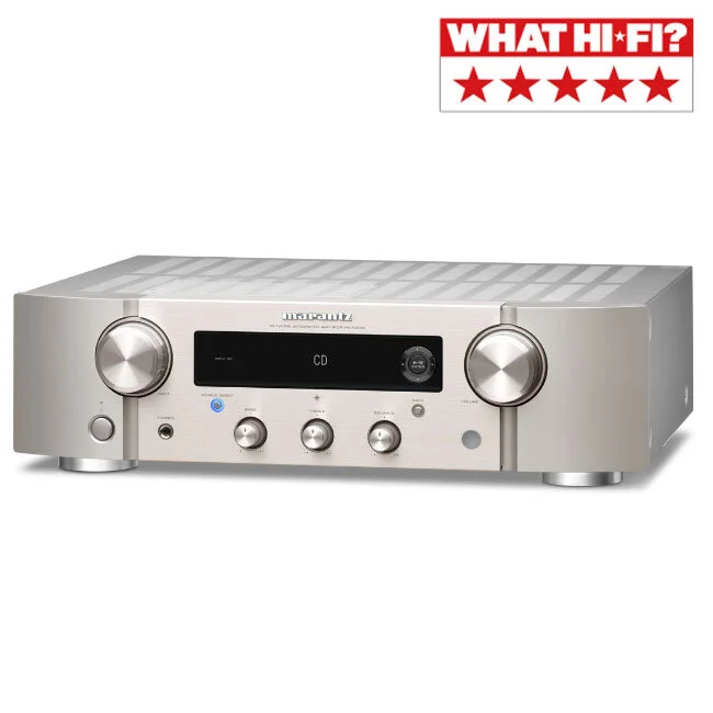 L'ampli DAC Marantz PM6007 noir et son lecteur CD Marantz CD6007 noir