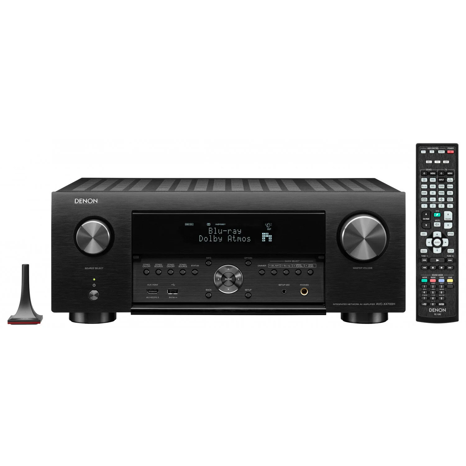 Denon AVRX4500H 9.2 Channel Network AV Receiver AVR-X4500H Black 