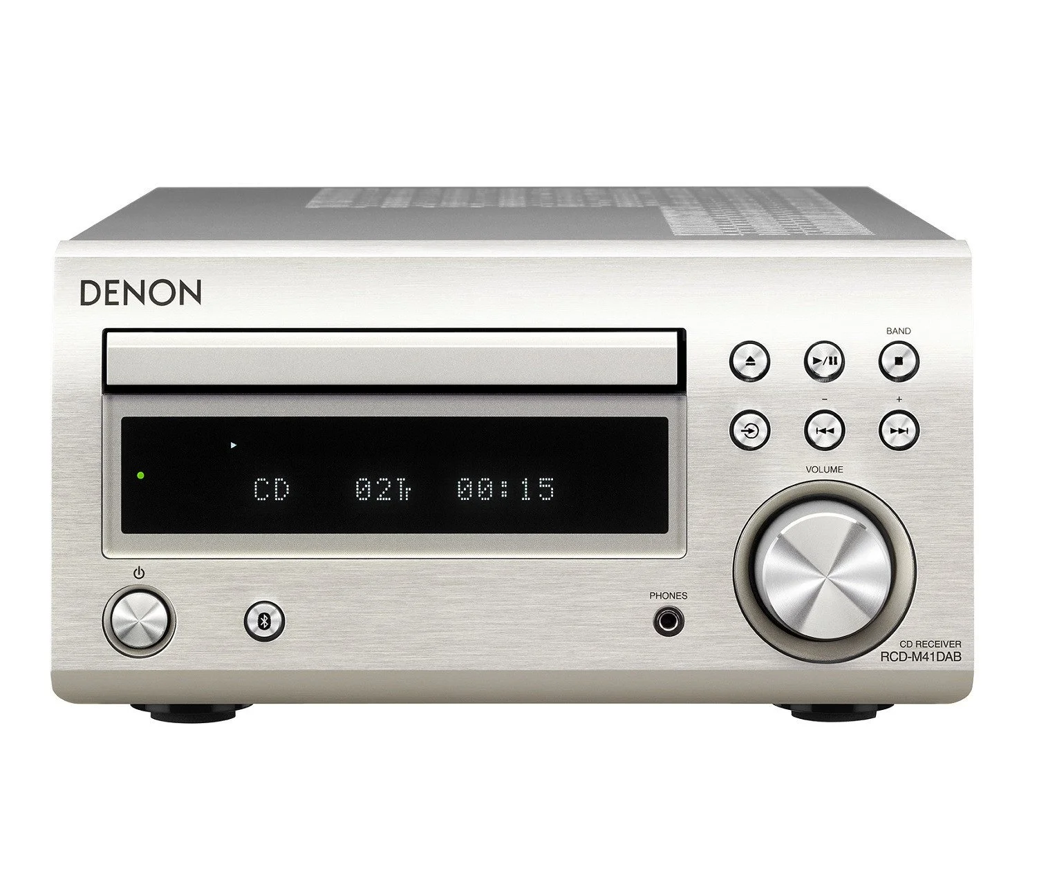 Denon DM41 FM Only Micro CD FM System Silver DM-41 Non DAB | Hyperfi
