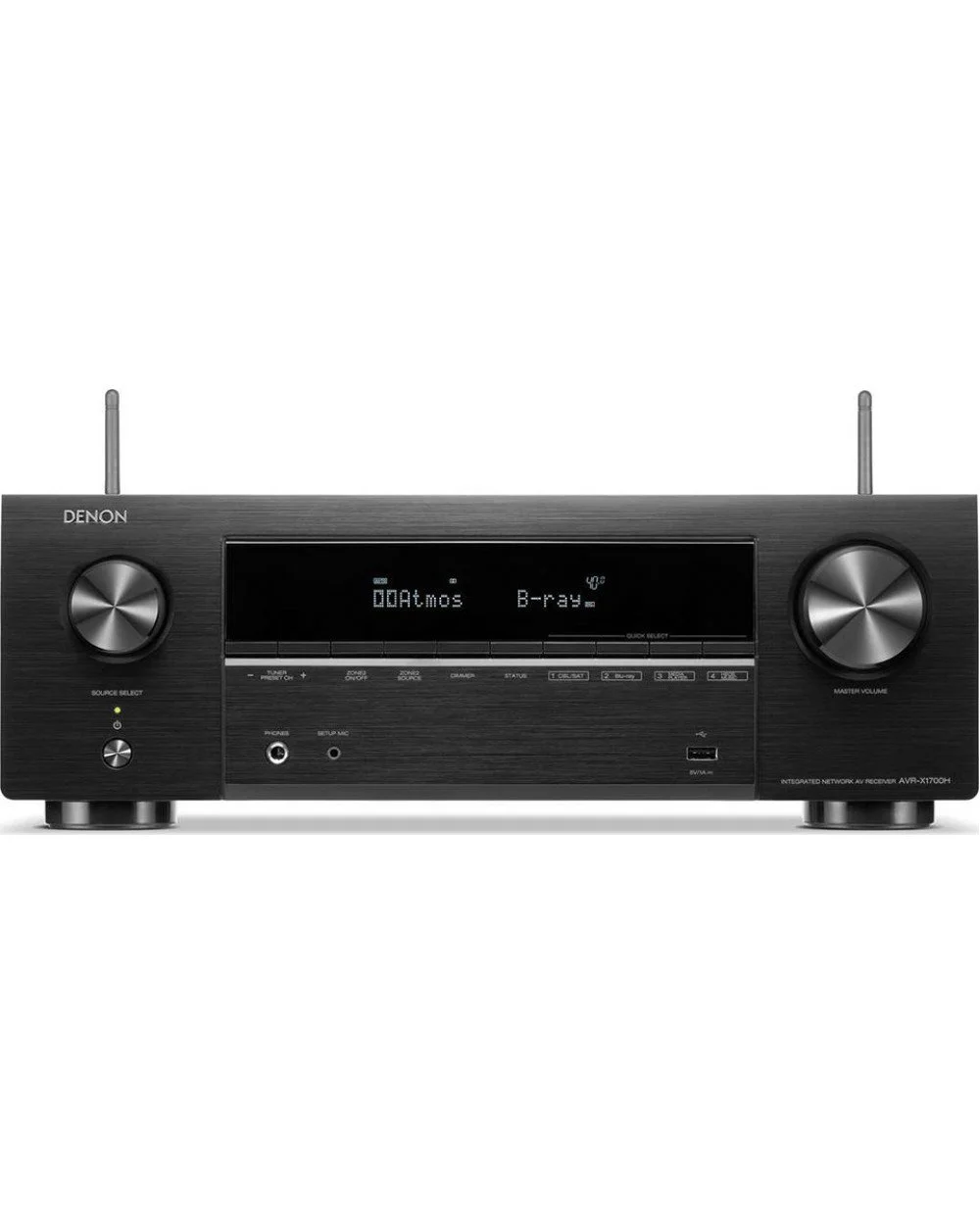 Denon AVRX4300H Network AV Receiver AVR-X4300H Black | Hyperfi