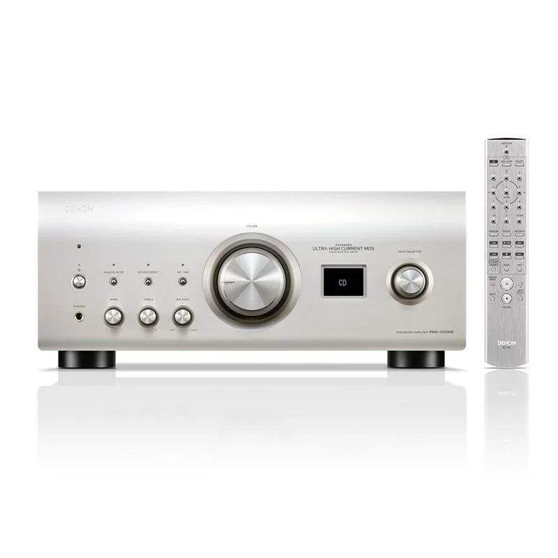 Denon PMA-3000NE 2 Ch. 160W Integrated Amplifier with MM/MC Phono Stage PMA3000NE Silver