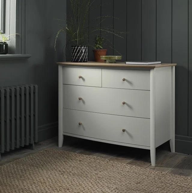 Whitby Scandi Oak 2+2 Chest